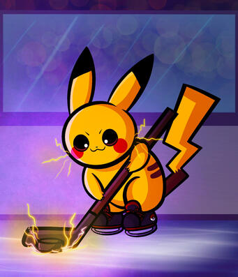 Hockey Pikachu